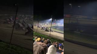 High limit Sprint car racing at Grandview Speedway [upl. by Suu]