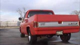 1987 Chevy Silverado 57 ExhaustMuffler sound check [upl. by Eleph726]