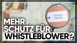 EU beschließt Gesetz zum Schutz der Whistleblower  Katarina Barley schlampig bei Umsetzung [upl. by Dnalloh]