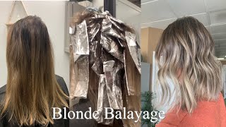 Blonde Balayage Highlights  Sschwartzkopf Blonde me [upl. by Oyek]