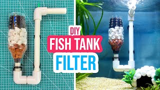 ⚒️ Build a Unique DIY Aquarium Bio Filter on a Budget 🫧🐟 [upl. by Nailliw]