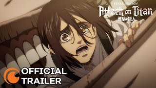 Attack on Titan Final Season Part 2  OFFICIAL TRAILER [upl. by Naujed]