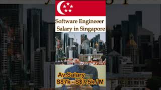 Software engineer salary in Singapore shorts shortsfeed [upl. by Ikeda]