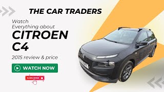 REVIEW OF 2015 Citroen C4 Cactus 12 PureTech Feel ETG5 Euro 6 ss 5dr Auto 0£Tax FN15LXY [upl. by Leirua889]