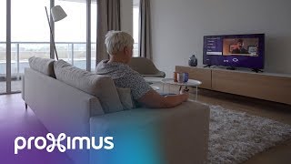 Smart Cities  Proximus a développé une plateforme TV tout spécialement pour les seniors [upl. by Cirdahc729]