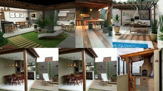 41 🔴 Hermosos ideas de diseños de asadores para patios pequeños y sencillos [upl. by Asseret]