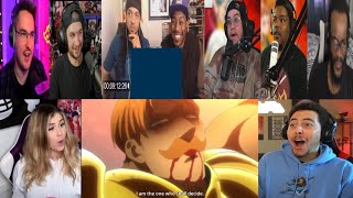 SEVEN DEADLY SINS EPISODE 2x22 REACTION MASHUP  REUPLOAD [upl. by Reidar]