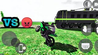 NINJA vs TREN 😈  Indian Bike Driving 3D [upl. by Herb873]