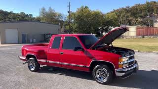 1997 CHEVROLET C1500 SILVERADO FOR SALE XTRA CAB STEPSIDE [upl. by Ailak]