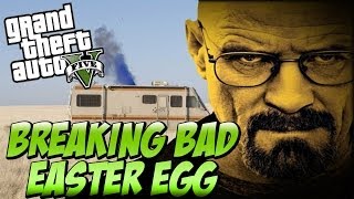 GTA 5  NEW quotBREAKING BADquot Easter Egg quotRV METH LAB REFERENCEquot Grand Theft Auto 5  Chaos [upl. by Sarajane]