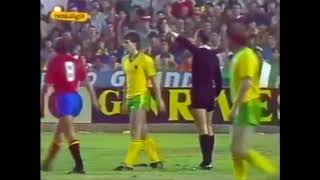 17101984 World Cup Qualifyer SPAIN v WALES [upl. by Anitsuj]