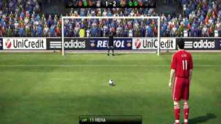 PES 2010 Demo Penalty Shoot Out unlocked from PC version [upl. by Pudens998]