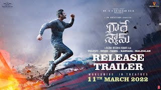 Radhe Shyam Telugu Release Trailer  Prabhas  Pooja Hegde  Radha Krishna  11th March Release [upl. by Ocinom]