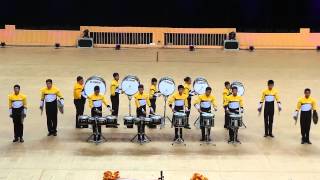 Horwang Drumline  1st Junior Stand Still Div TDC 2013 [upl. by Marguerie501]