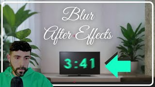 Quick tip  DESENFOQUE Blur in After Effects [upl. by Erdnaet741]