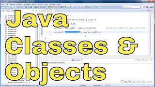 Java Programming Tutorial  04  Defining a Class and Creating Objects in Java [upl. by Eolc]