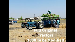 Ford 3600 amp 3620 II All Original 1st Owner II Ford 3600 Modified Krna I 3620 on 100 Qt Aalu Di Trali [upl. by Ramraj]