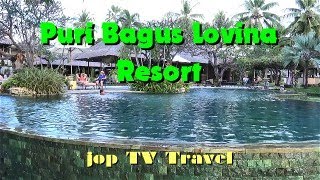 Tour of the Puri Bagus Lovina Resort Bali INDONESIA jop TV Travel [upl. by Rochelle461]