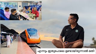 Vande Bharat Express Journey  Famous foodspots in Kozhikode  Beachside resort [upl. by Omlesna]