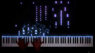 Liszt Transcendental Etude n 12 Piano midi visualizer [upl. by Noied]