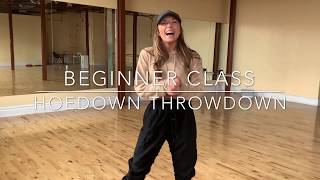 Hoedown Throwdown Tutorial [upl. by Wildermuth774]