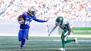 CFL 2023 Recap Saskatchewan  Winnipeg  week 14 [upl. by Assilym]