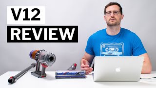 Dyson V12 Detect Slim Review  12 Tests and Analysis [upl. by Berkow313]