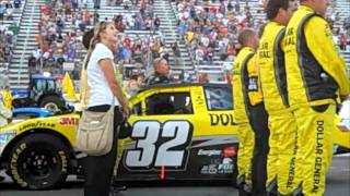 Pit passes at Bristol Motor Speedway during NASCAR race [upl. by Ainevul]