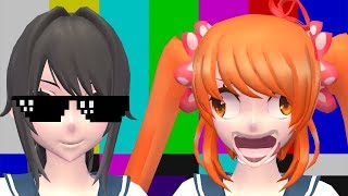 MMD Yandere Simulator Vine Compilation Pt3 1K Subs Special Motion DL [upl. by Sarina]