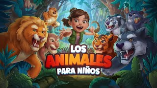 Los ANIMALES para niños 🦓🐯 Recopilación 🐬🐘 LEÓN PINGÜINO TORTUGA ABEJA JIRAFA [upl. by Janith222]