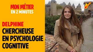 Chercheur en psychologie cognitive  Mon métier en 2 minutes [upl. by Iek859]