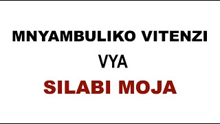 mnyambuliko wa vitenzi vya silabi moja  kauli ya kutendesha mifano  mnyambuliko wa vitenzi elimu [upl. by Allenotna]