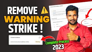 Remove WARNING Strike 101  How To Remove WARNING Strike  Warning Strike Kaise Hataye [upl. by Aierbma]