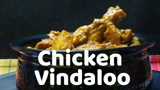 Chicken Vindaloo  Anglo Indian Style [upl. by Narruc404]