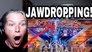 ZURCAROH AERIAL DANCE GROUP AGT  REACTION [upl. by Tristam904]