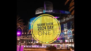 NAMM show 2024 Day one first look Highlights [upl. by Atirak]