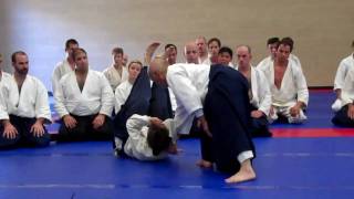 Chiba Sensei Katatedori shihonage tenshin [upl. by Jaine709]