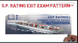 GP RATING Final Exit Exam Pattern  Passing marks Types of Questions [upl. by O'Donovan661]