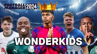 Top 10 WONDERKIDS  Football Manager 2024 Español [upl. by Kile]