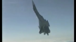 Sukhoi Su33 Cobra Maneuver [upl. by Nesrac110]