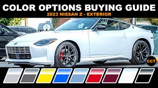 2023 Nissan Z  Color Options Buying Guide Exterior [upl. by Malilliw171]