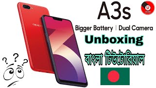 OppO A3s Unboxing AND Review বাংলা টিউটোরিয়াল [upl. by Arbua506]