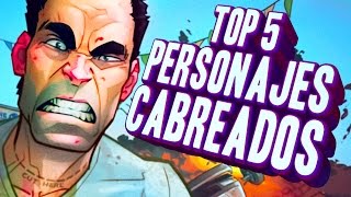 Top 5  Personajes Cabreados en juegos [upl. by Somisareg940]