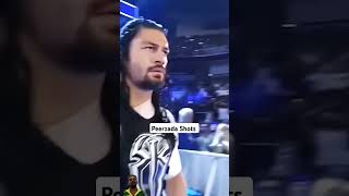 romanreingsvsbraunstrowman wwe viralvideo roman roman [upl. by Tnarg]