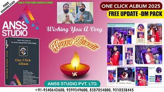 Diwali Special  One Click Album 2025  Ai Album  DM Pack Update Anss Studio 9540642600 8587054800 [upl. by Ysus]