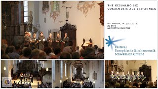 The Gesualdo Six  quotQuemadmodumquot John Taverner  Festival Europäische Kirchenmusik Schwäbisch Gmünd [upl. by Eedyak]