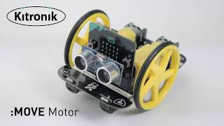 Kitronik MOVE Motor for the BBC microbit [upl. by Hachmin]