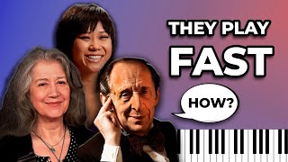 How do PRO pianists play so FAST Their 3 Secrets [upl. by Lrig]