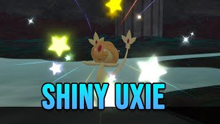 SHINY UXIE ENCOUNTER LUCK  POKEMON LEGENDS ARCEUS [upl. by Jegar545]