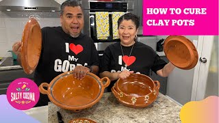 How to Cure Clay Pots for Cooking [upl. by Nna560]